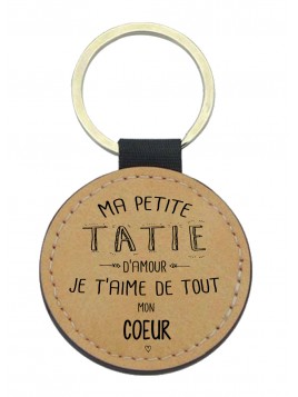 Porte-clés cuir vegan...