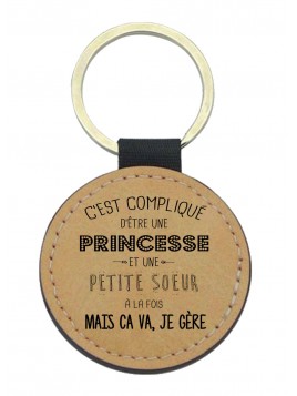 Porte-clés cuir vegan...