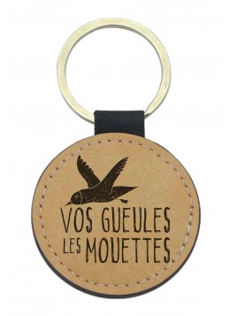 Porte-clés cuir vegan...