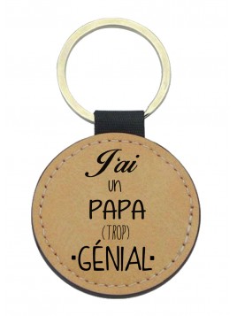 Porte-clés cuir vegan...