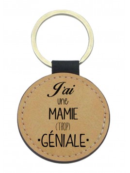 Porte-clés cuir vegan...