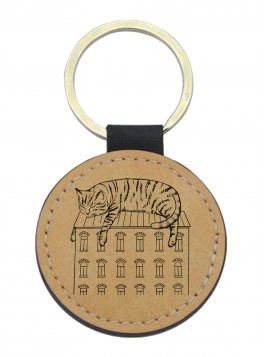 Porte-clés cuir vegan...