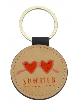 Porte-clés cuir vegan...