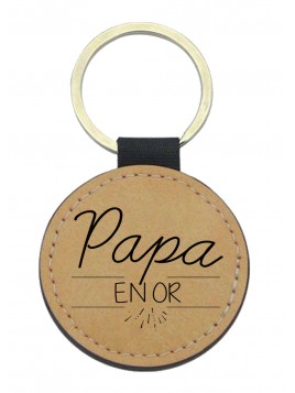 Porte-clés cuir vegan...