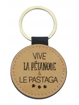 Porte-clés cuir vegan...