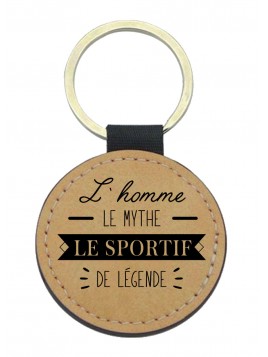 Porte-clés cuir vegan...