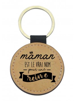 Porte-clés cuir vegan...