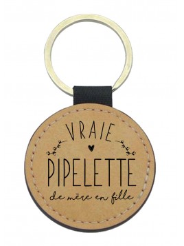 Porte-clés cuir vegan...