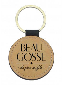 Porte-clés cuir vegan...