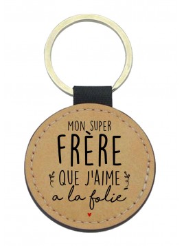 Porte-clés cuir vegan...