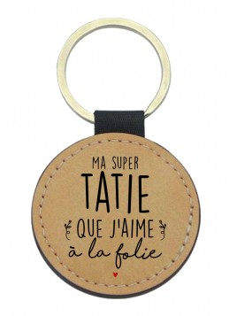 Porte-clés cuir vegan...