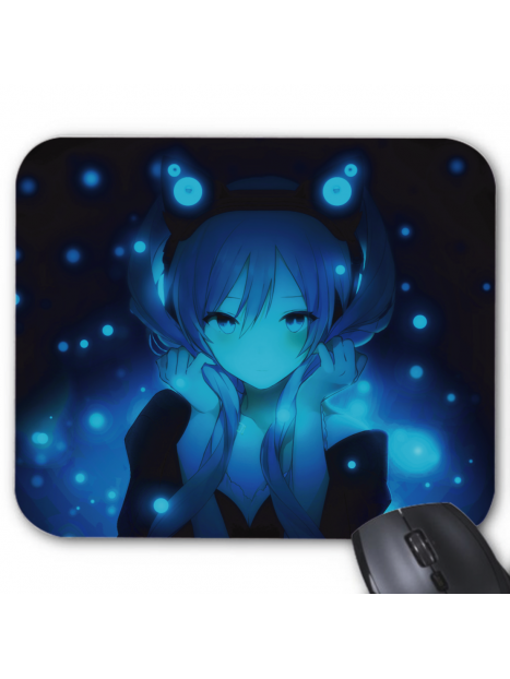 Tapis de souris - Accessoire ordinateur antidérapant Gaming - Imprimé Anime  Manga