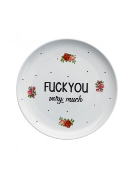 Assiette déco céramique -...