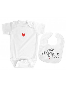 Body et Bavoir bébé - Pack...