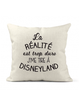 Housse de coussin - Lin -...