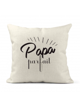 Housse de coussin - Lin -...