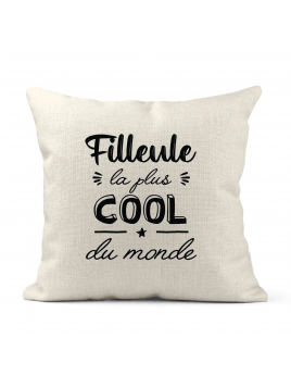 Housse de coussin - Lin -...