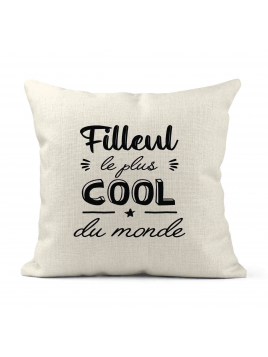 Housse de coussin - Lin -...