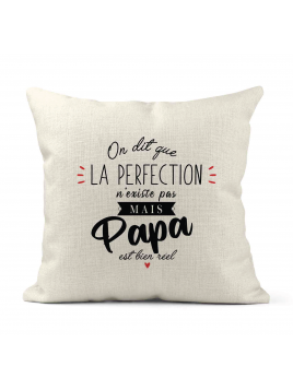 Housse de coussin - Lin -...