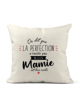 Housse de coussin - Lin -...