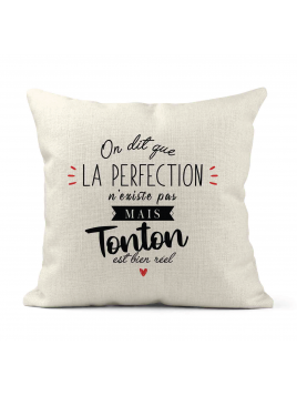 Housse de coussin - Lin -...