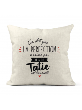 Housse de coussin - Lin -...