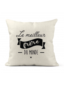 Housse de coussin - Lin -...