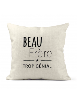 Housse de coussin - Lin -...