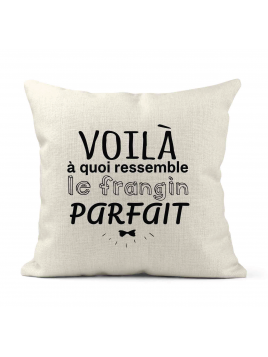 Housse de coussin - Lin -...