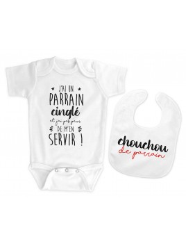 Body et Bavoir bébé - Pack...