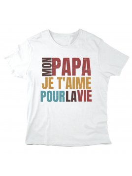 T-Shirt imprimé à message -...