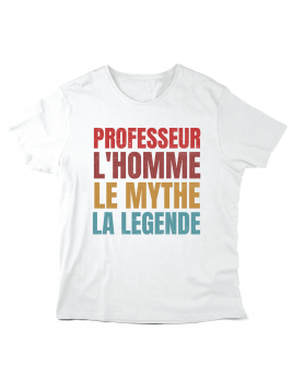 T-Shirt imprimé à message -...