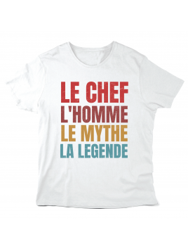 T-Shirt imprimé à message -...