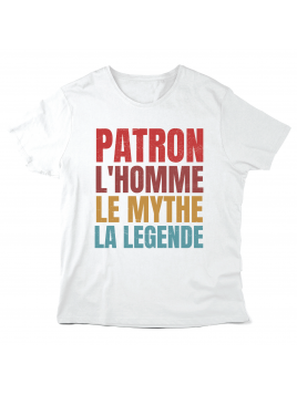 T-Shirt imprimé à message -...