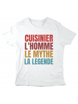 T-Shirt imprimé à message -...