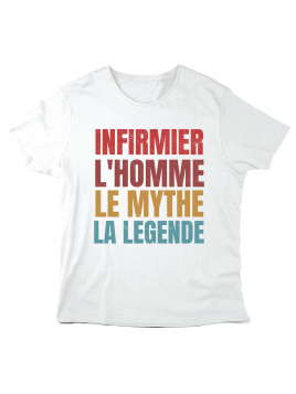T-Shirt imprimé à message -...