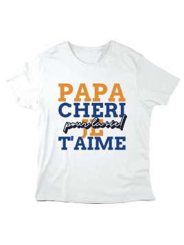 T-Shirt imprimé à message -...