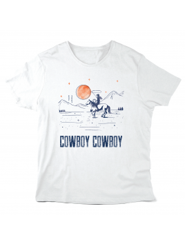 T-Shirt imprimé à message -...