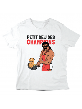 T-Shirt imprimé à message -...