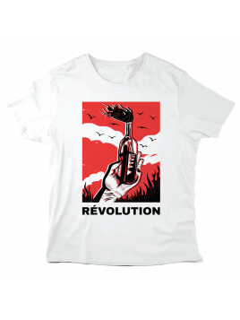 T-Shirt imprimé à message -...