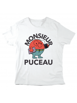 T-Shirt imprimé à message -...