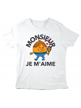 T-Shirt imprimé à message -...