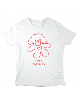 T-Shirt imprimé à message -...