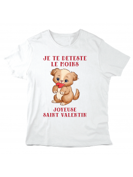 T-Shirt imprimé à message -...