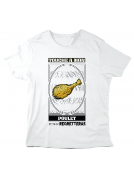 T-Shirt imprimé à message -...