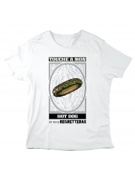 T-Shirt imprimé à message -...