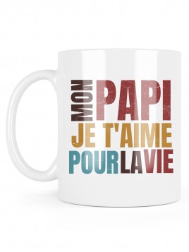 Mug céramique à message -...
