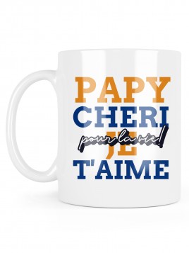 Mug céramique à message -...