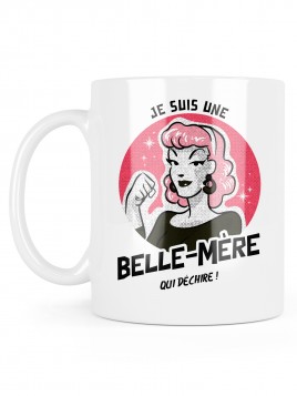 Mug céramique à message -...