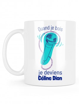 Mug céramique à message -...